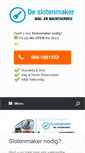 Mobile Screenshot of deslotenmaker.com